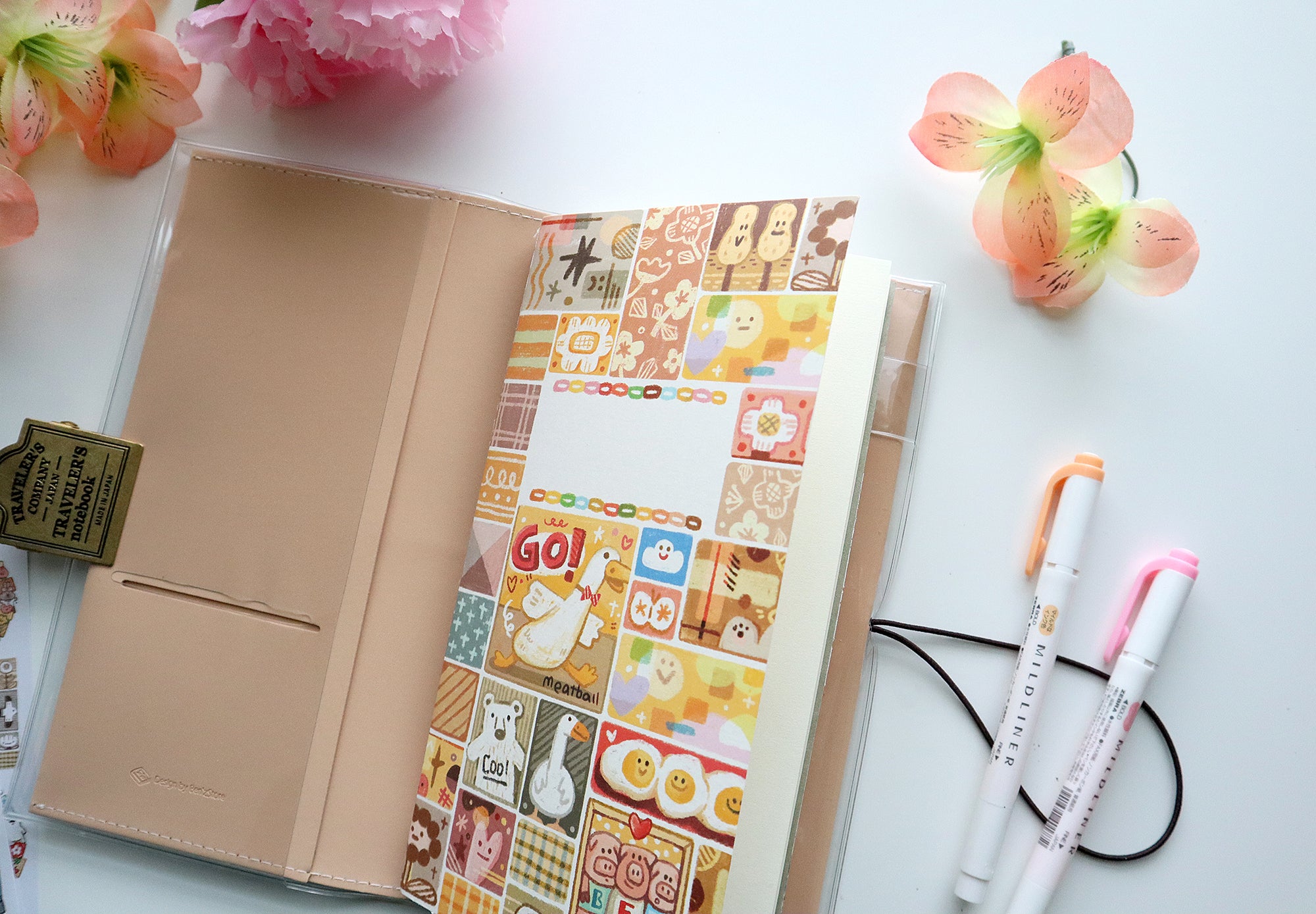 Meatball Traveler's Notebook