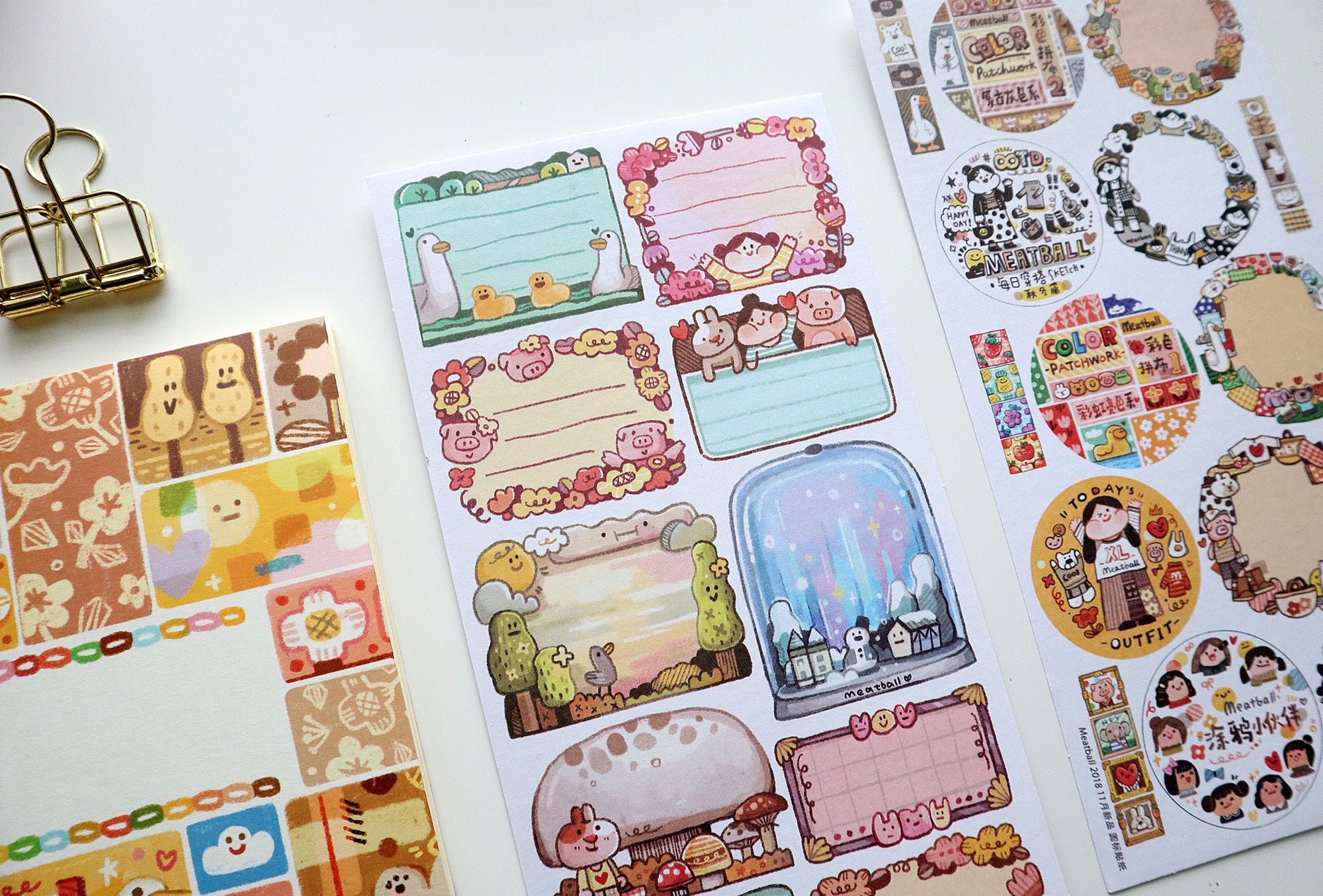 Meatball Traveler's Notebook