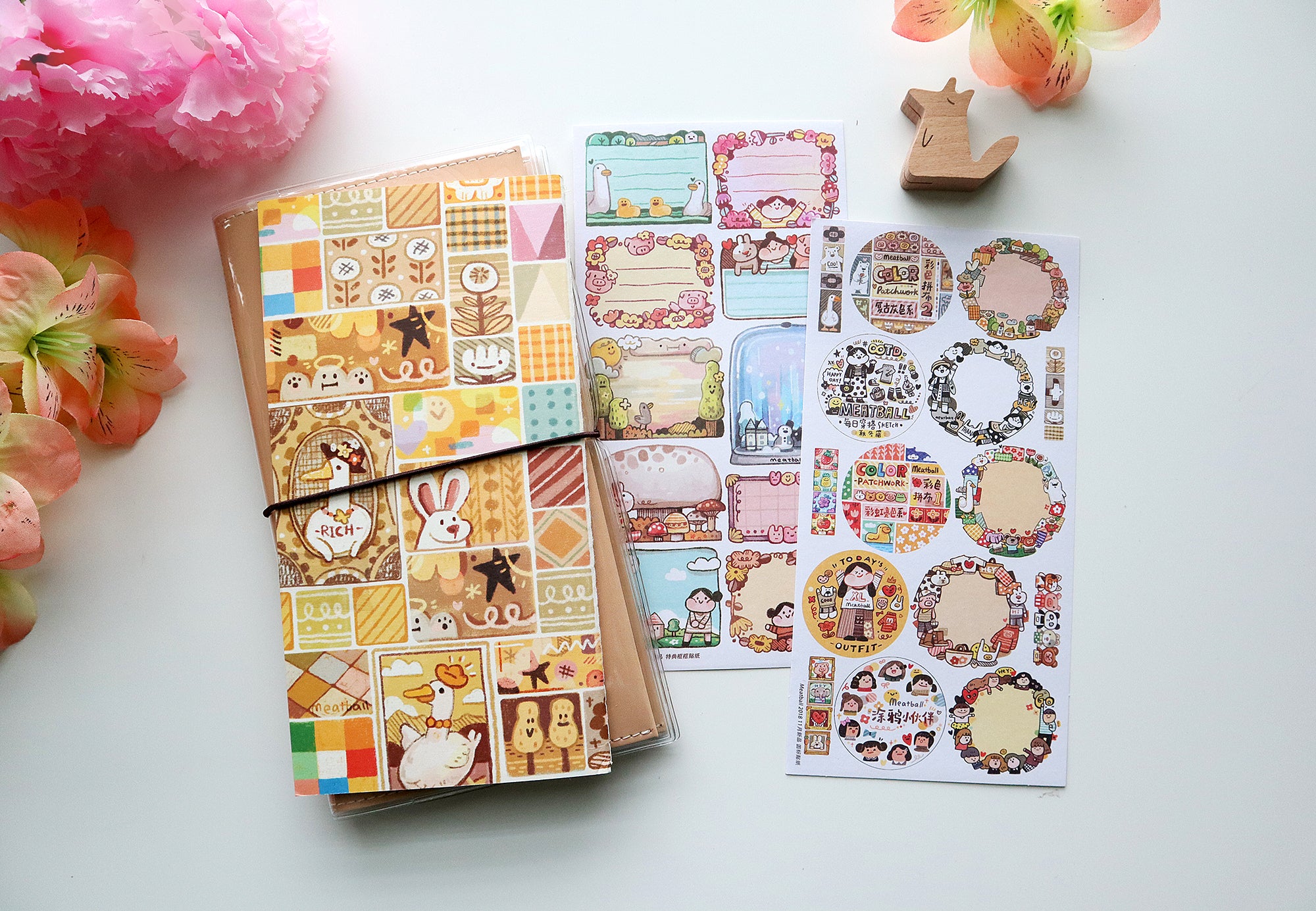 Meatball Traveler's Notebook
