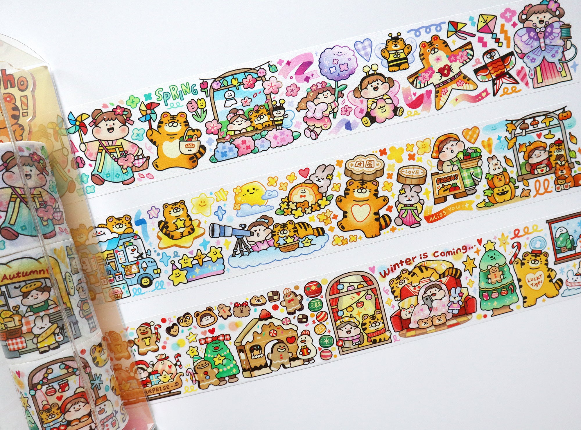 Meatball Washi Tape Set: Year of the Tiger
