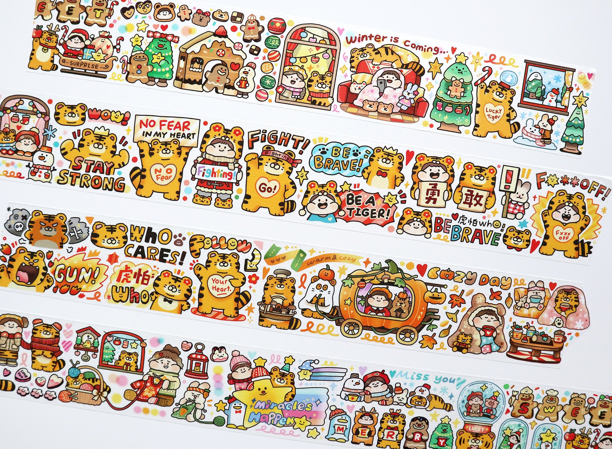 Meatball Washi Tape Set: Year of the Tiger