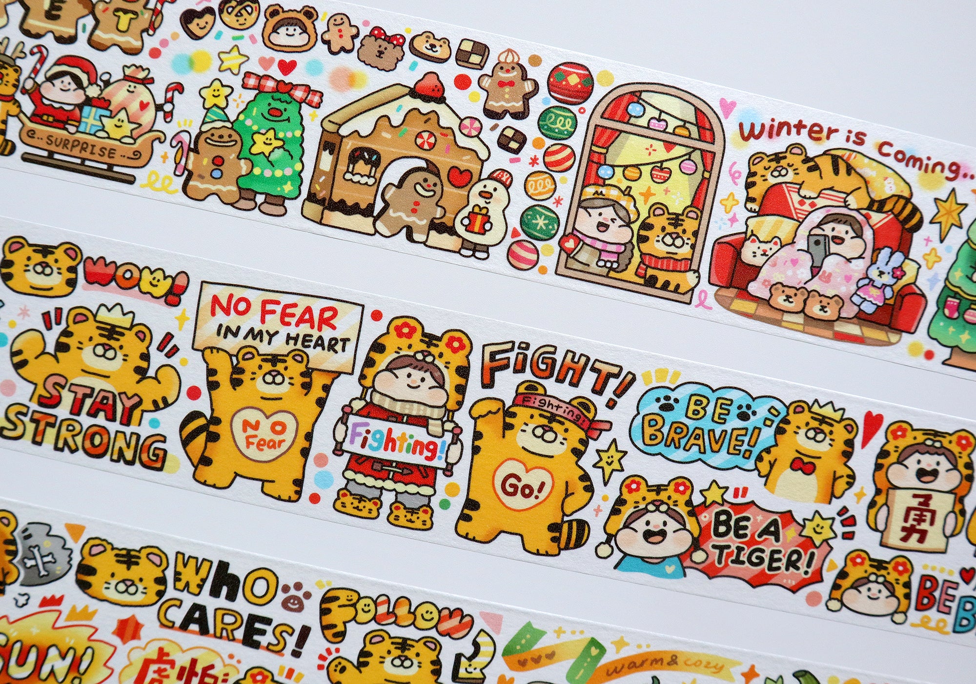 Meatball Washi Tape Set: Year of the Tiger
