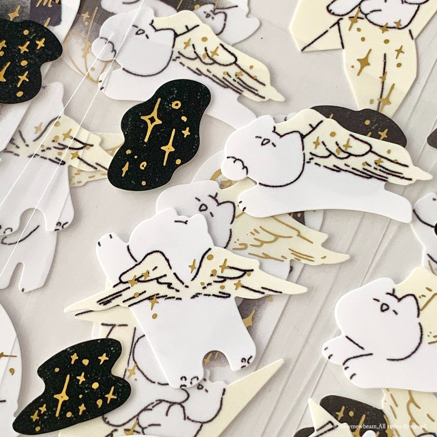 Mewmewbeam Sticker Sheet: Wings