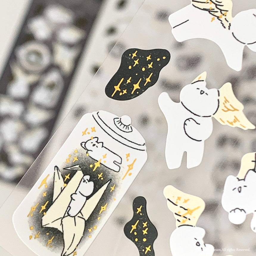 Mewmewbeam Sticker Sheet: Wings