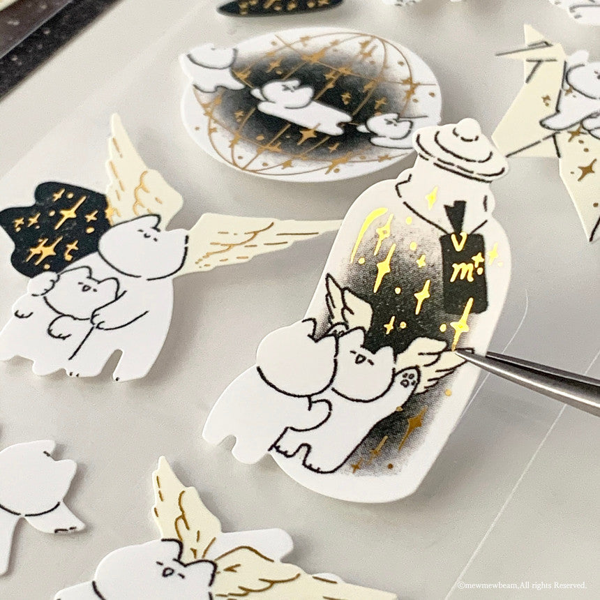 Mewmewbeam Sticker Sheet: Wings