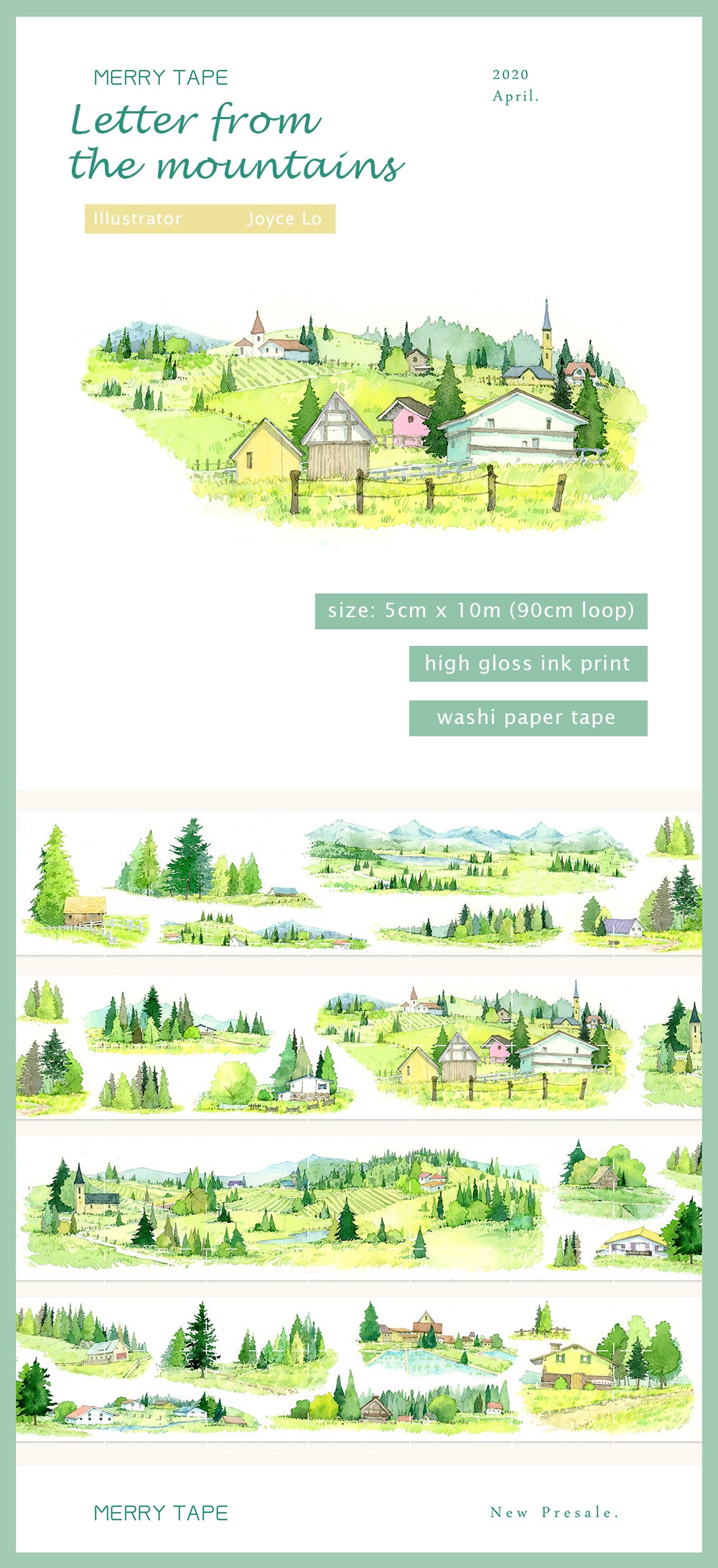 Merry Tape: Letter from the Mountains