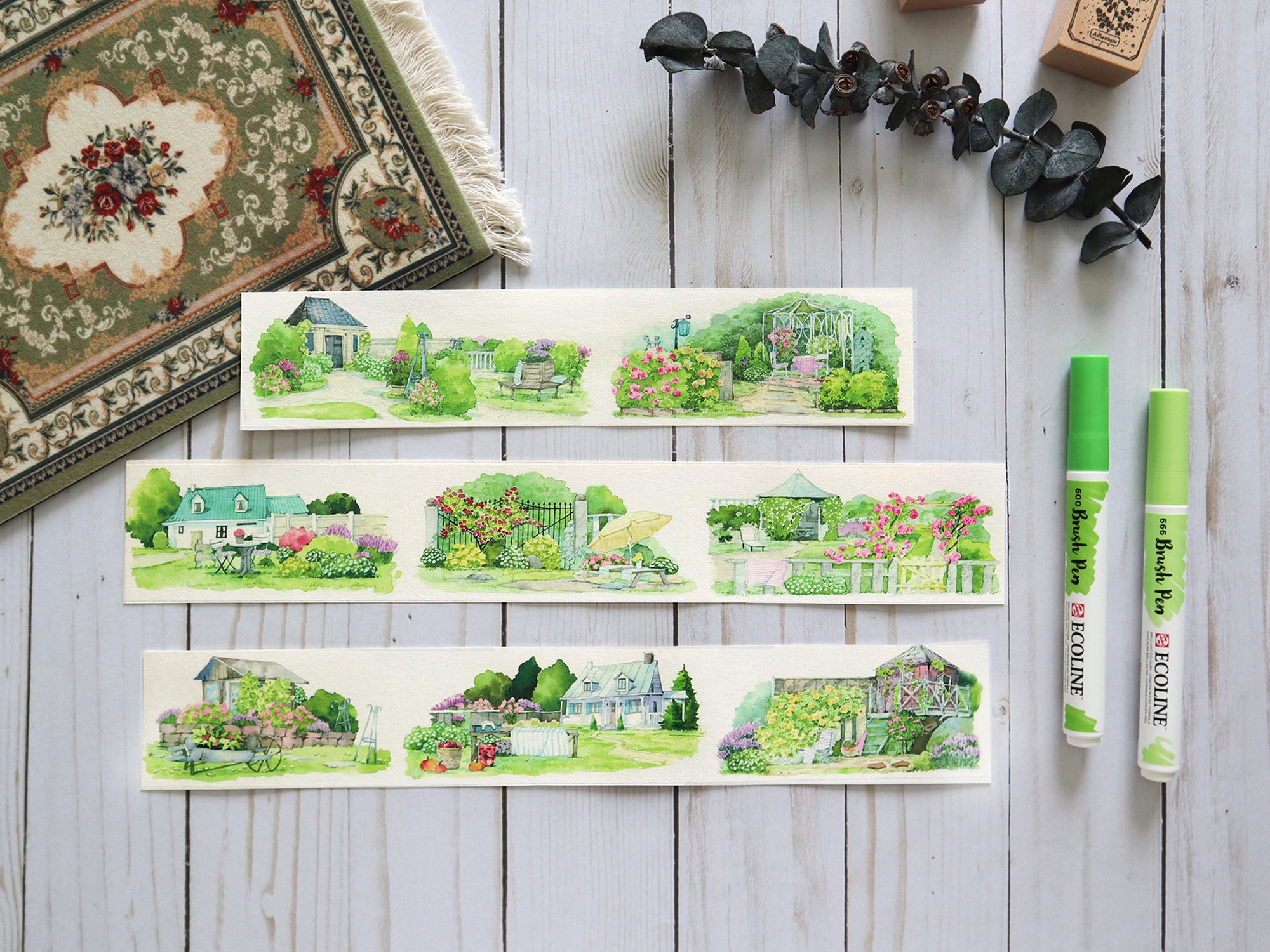 Merry Tape: Out in the Garden