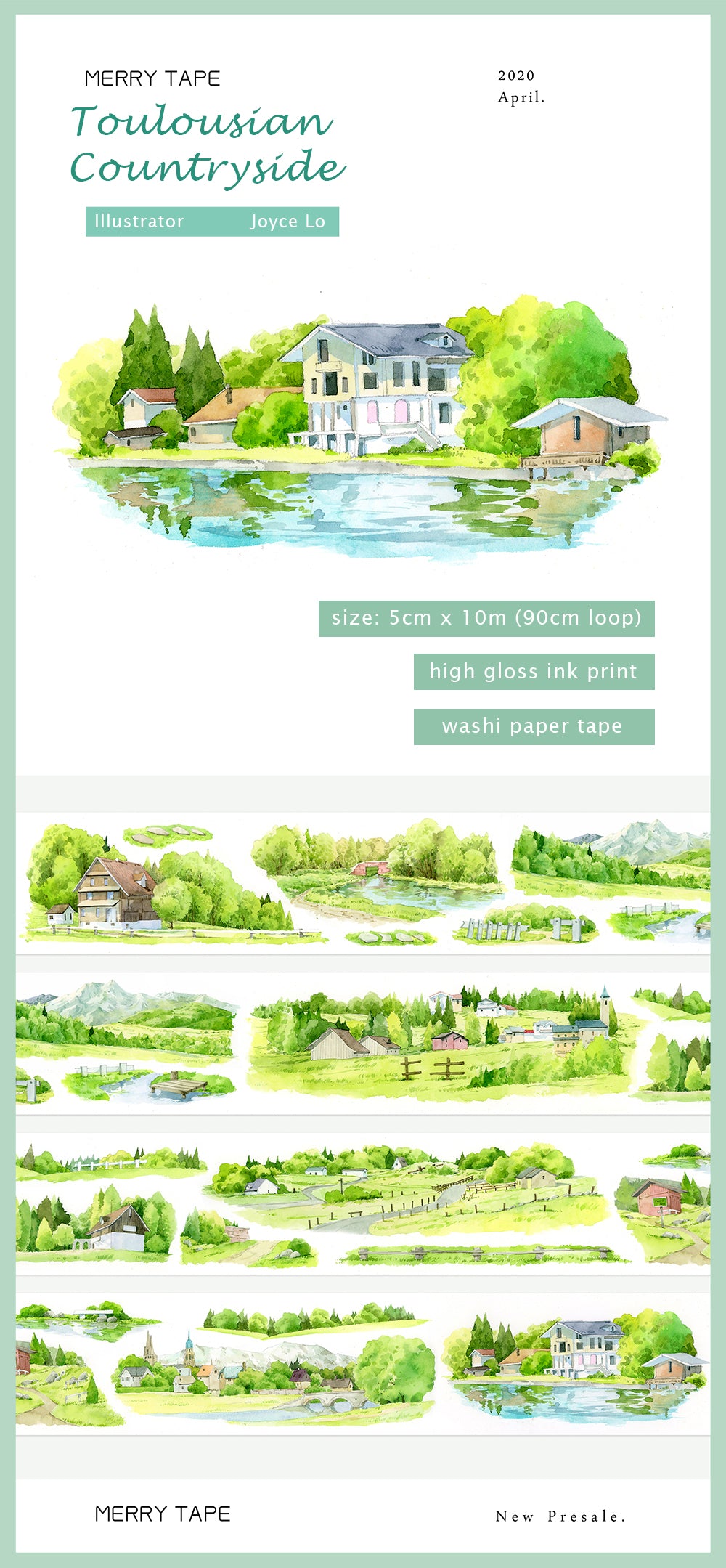 Merry Tape: Toulousian Countryside