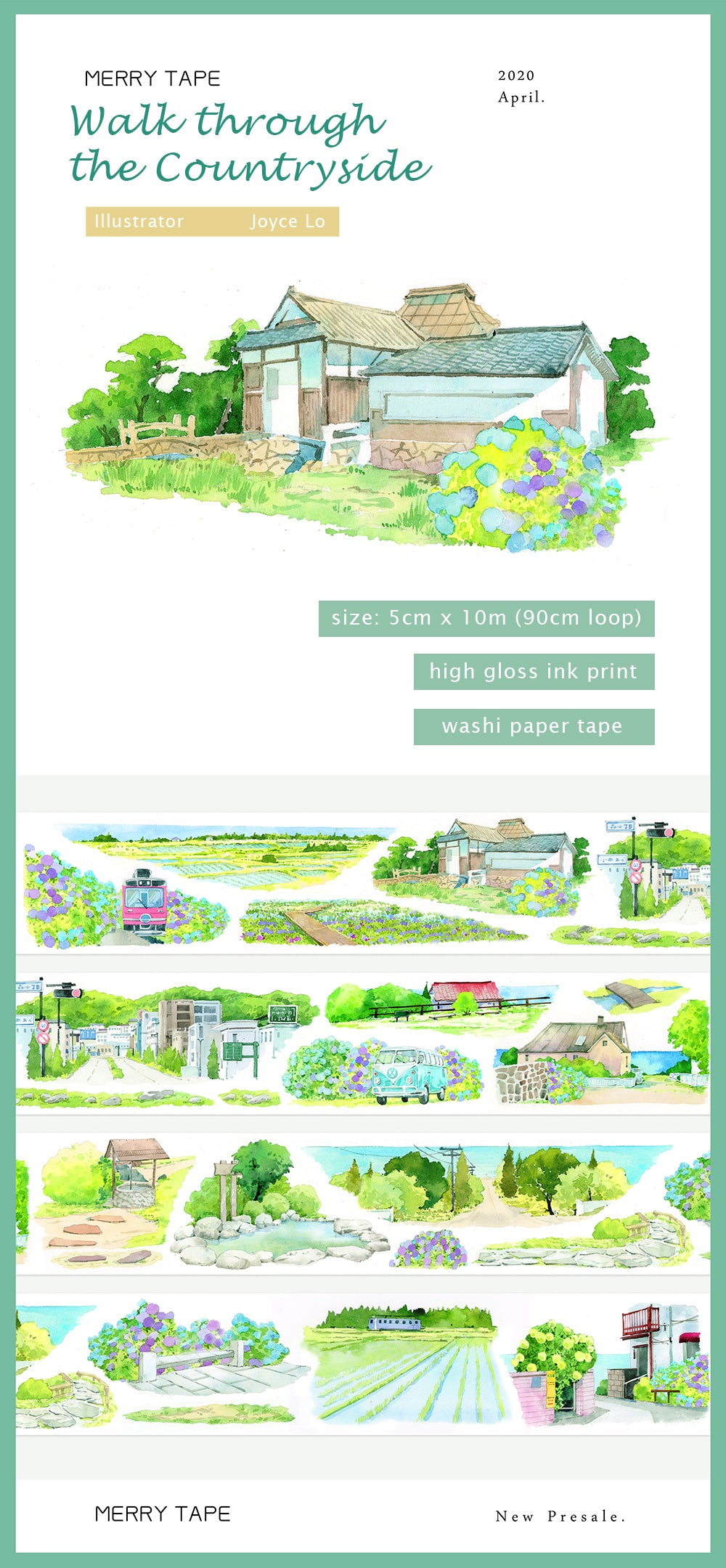 Merry Tape: Walk Through the Countryside