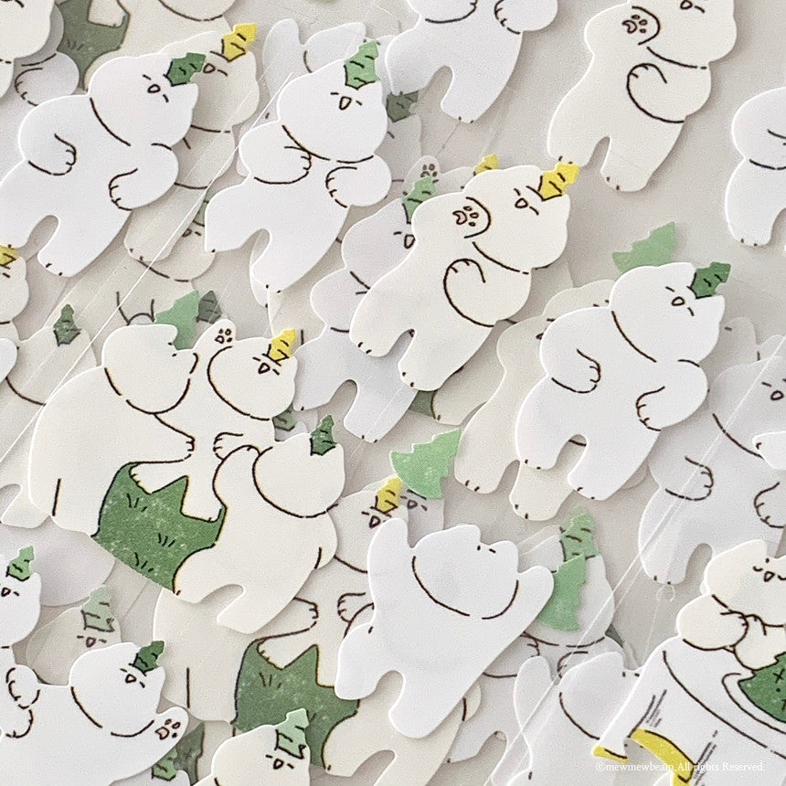 Mewmewbeam Sticker Sheet: Dance Party