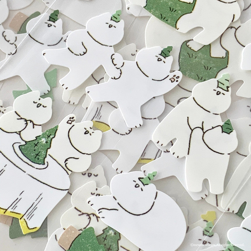Mewmewbeam Sticker Sheet: Dance Party