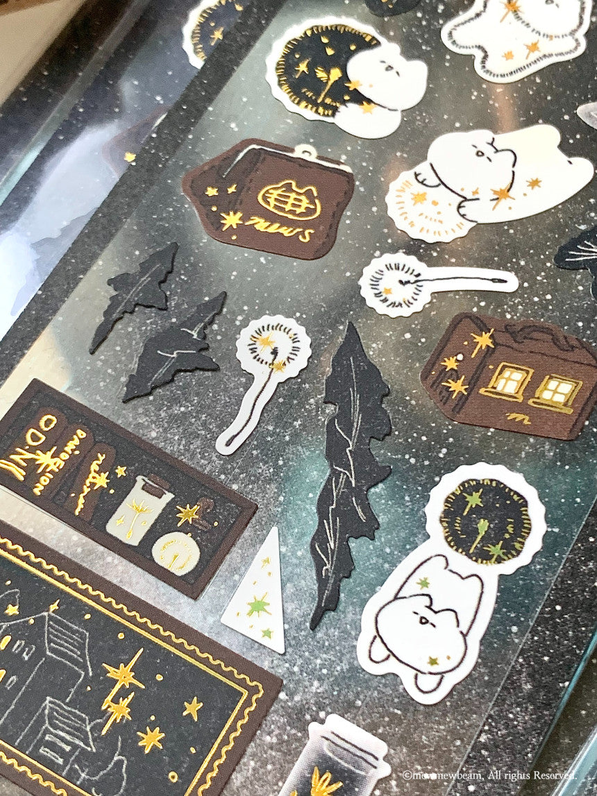 Mewmewbeam Sticker Sheet: Dandelion