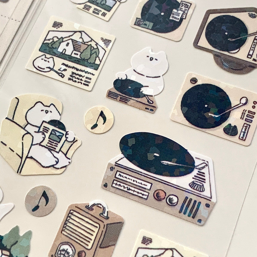 Mewmewbeam Sticker Sheet: LP