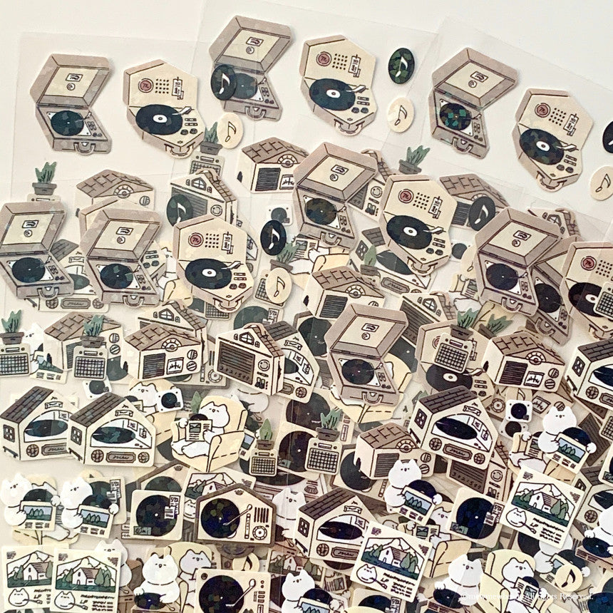 Mewmewbeam Sticker Sheet: LP