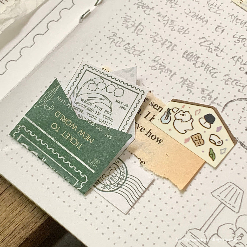 Mewmewbeam Sticker Sheet: Lily of the Valley