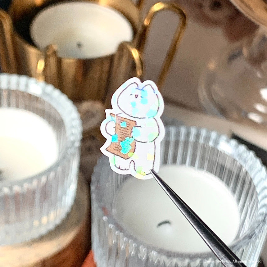 Mewmewbeam Sticker Sheet: Object