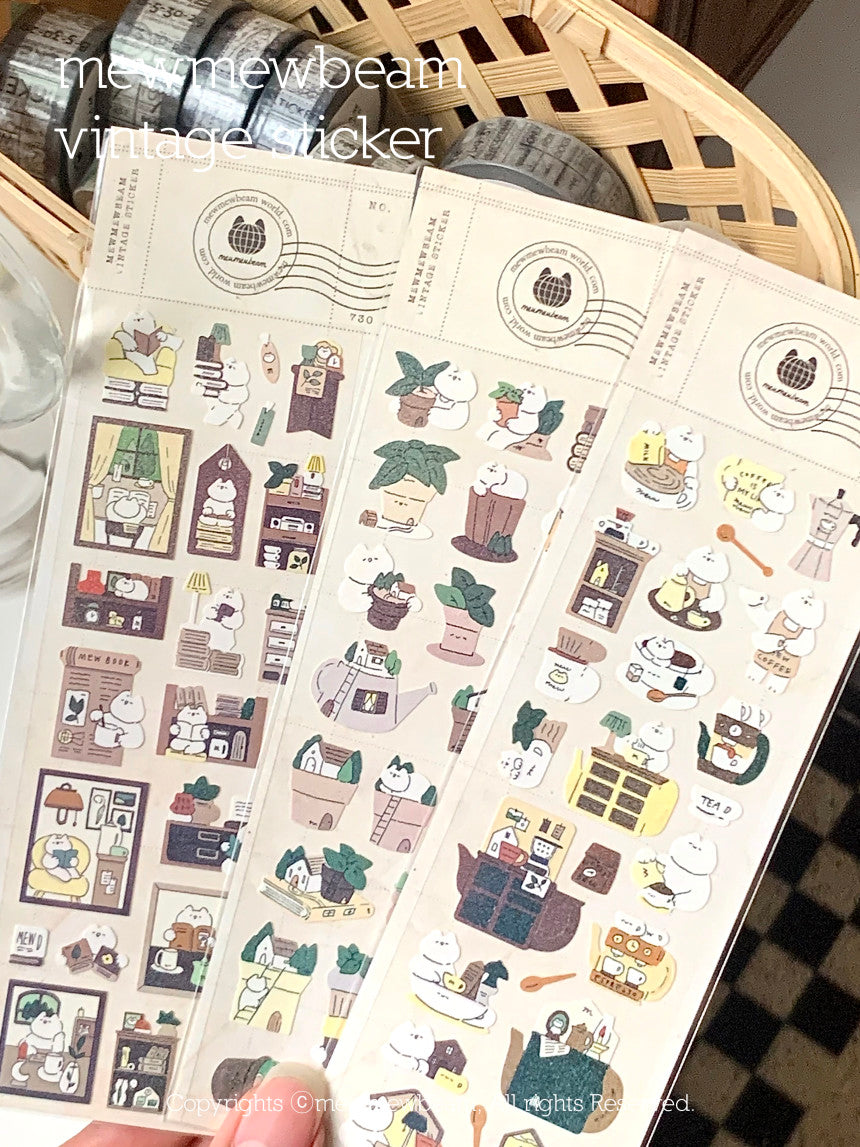 Mewmewbeam Sticker Sheet: Pot