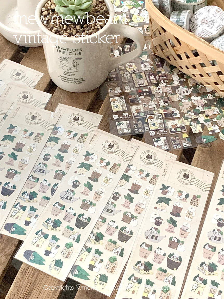 Mewmewbeam Sticker Sheet: Pot