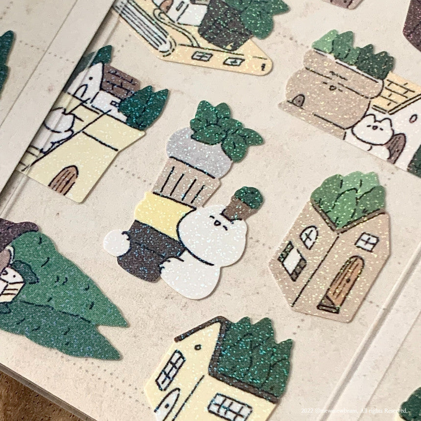Mewmewbeam Sticker Sheet: Pot