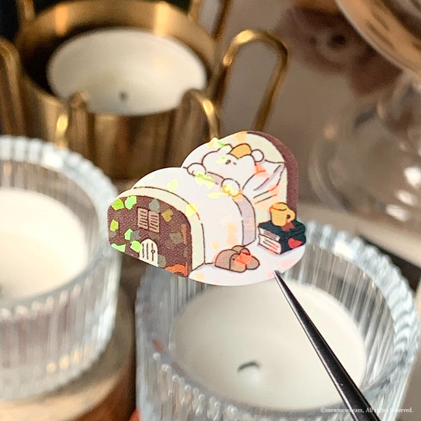 Mewmewbeam Sticker Sheet: Stay at Home Ver. 2
