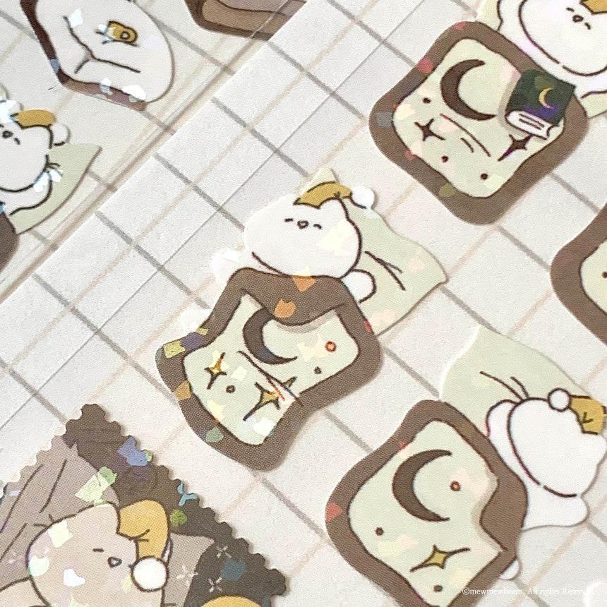 Mewmewbeam Sticker Sheet: Stay at Home Ver. 2