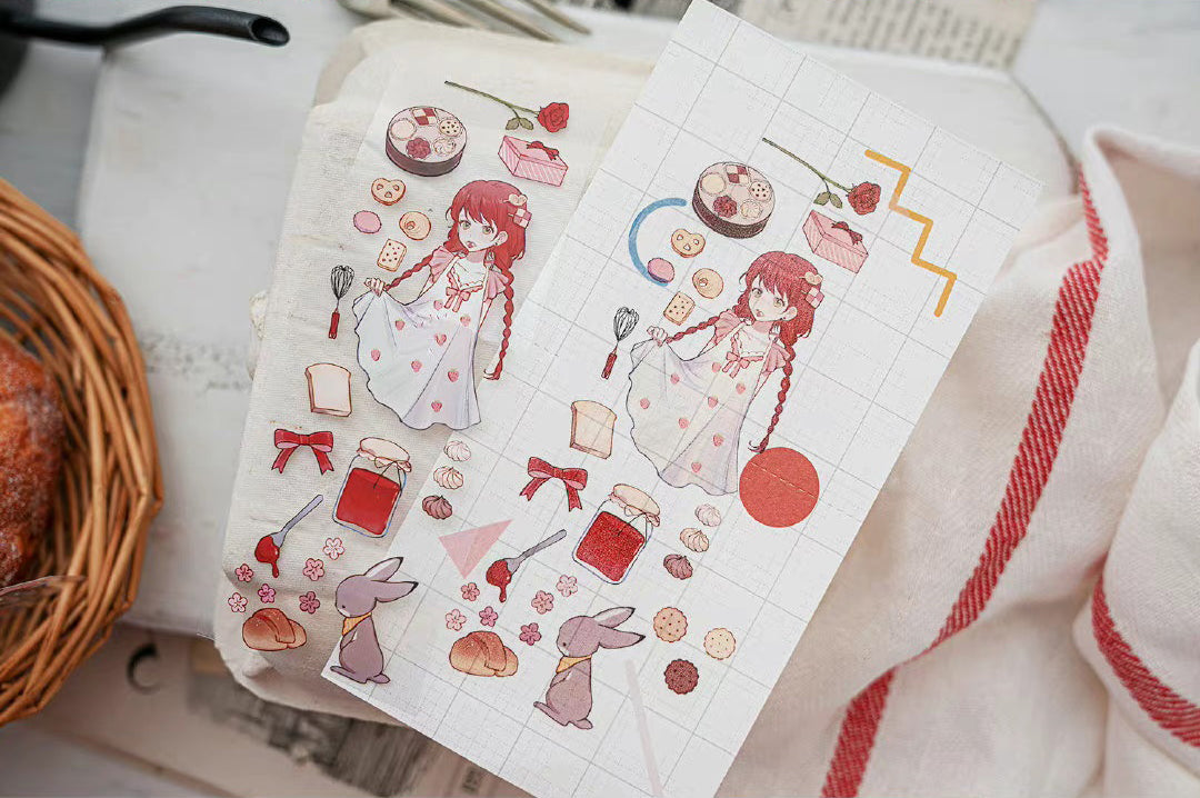 Miaopaji Masking Tape: Berry Girls
