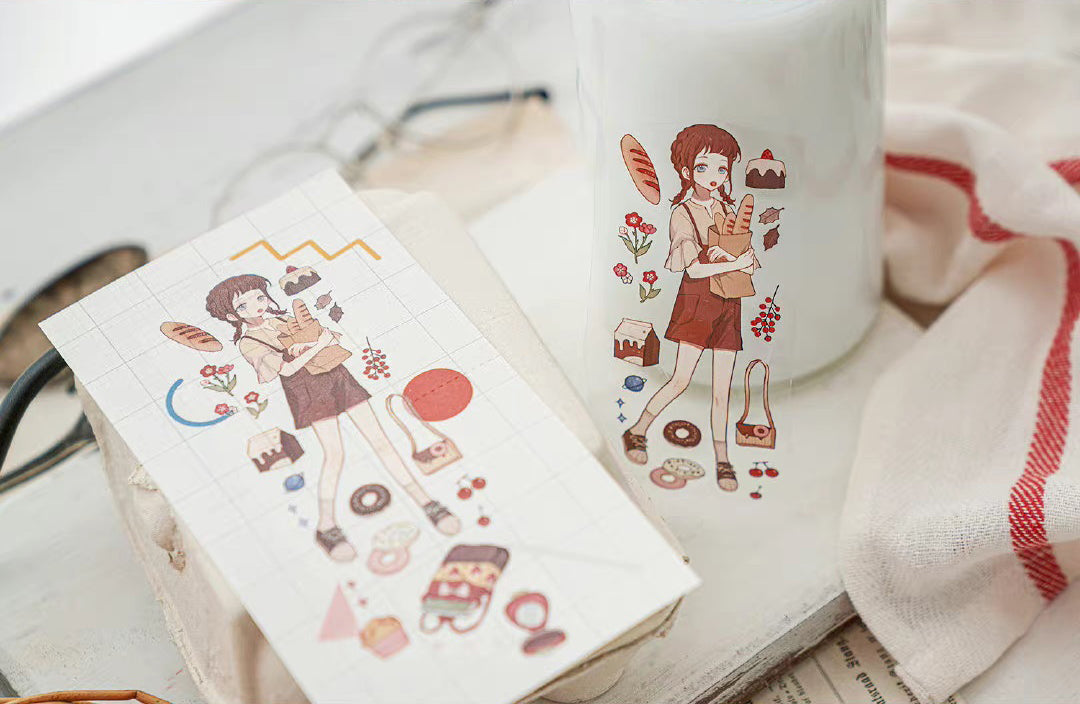 Miaopaji Masking Tape: Berry Girls