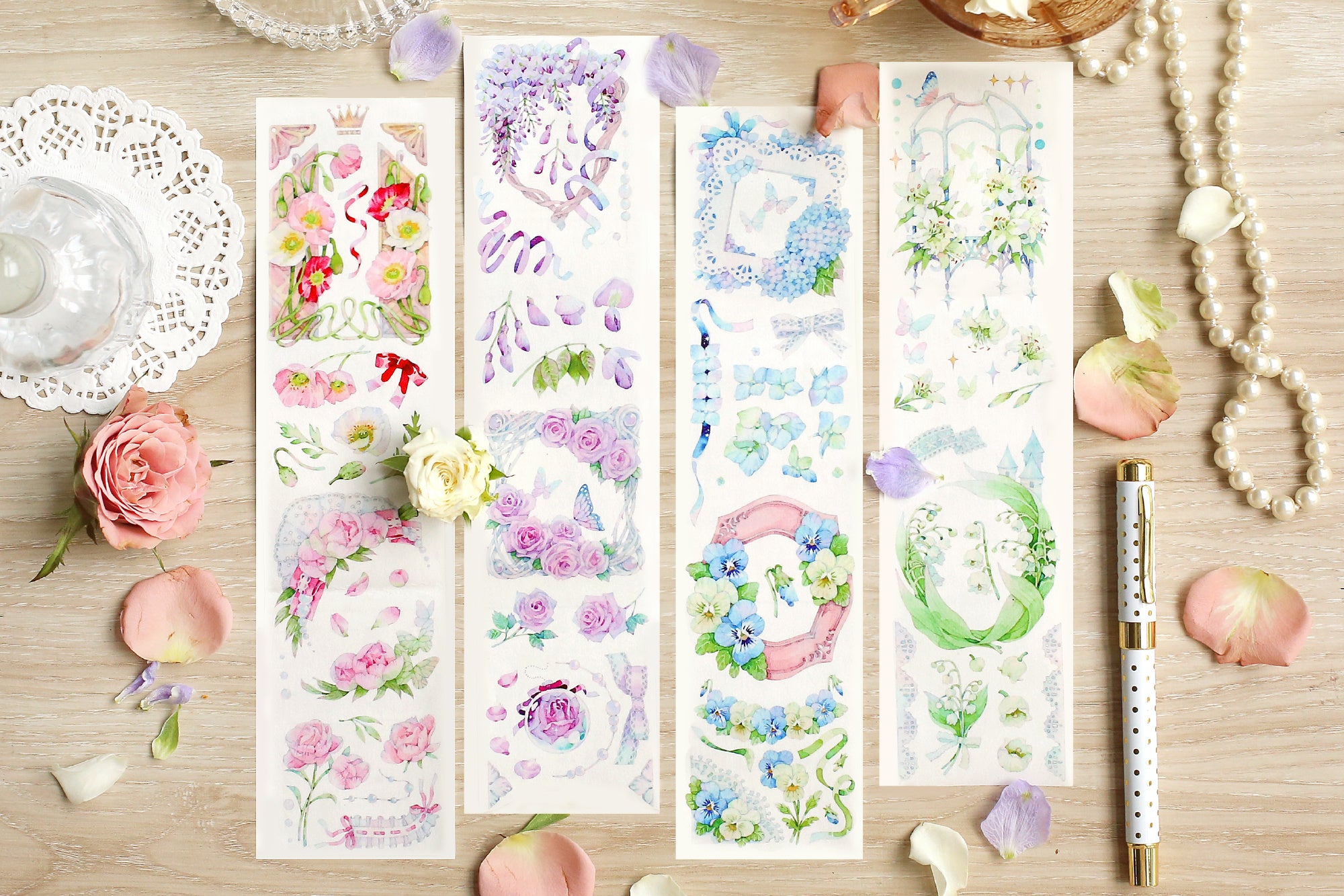 Miaopaji Masking Tape: Flower Frames