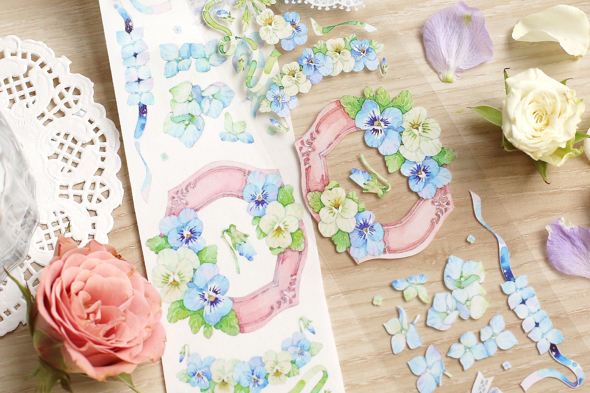 Miaopaji Masking Tape: Flower Frames