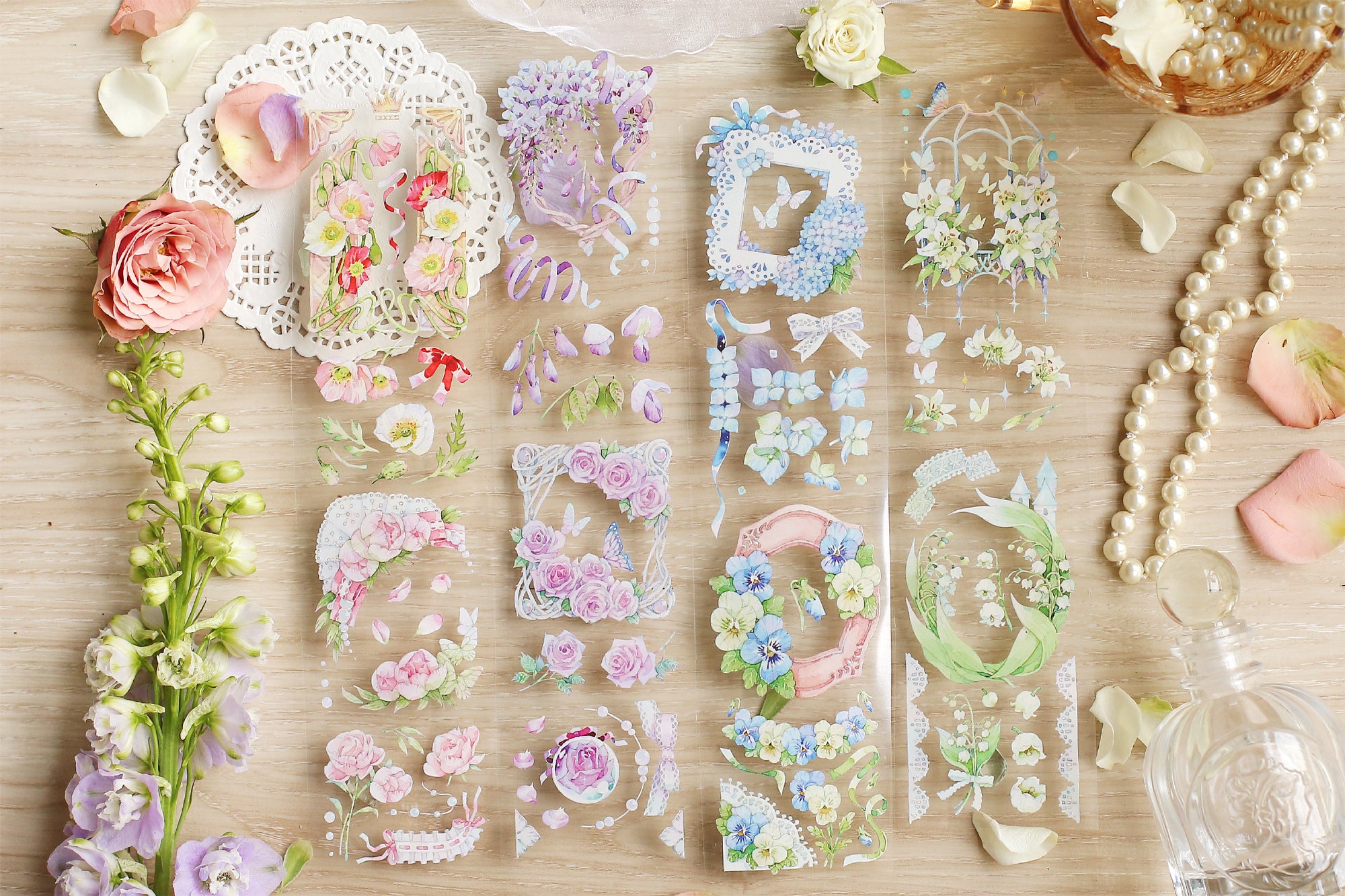 Miaopaji Masking Tape: Flower Frames