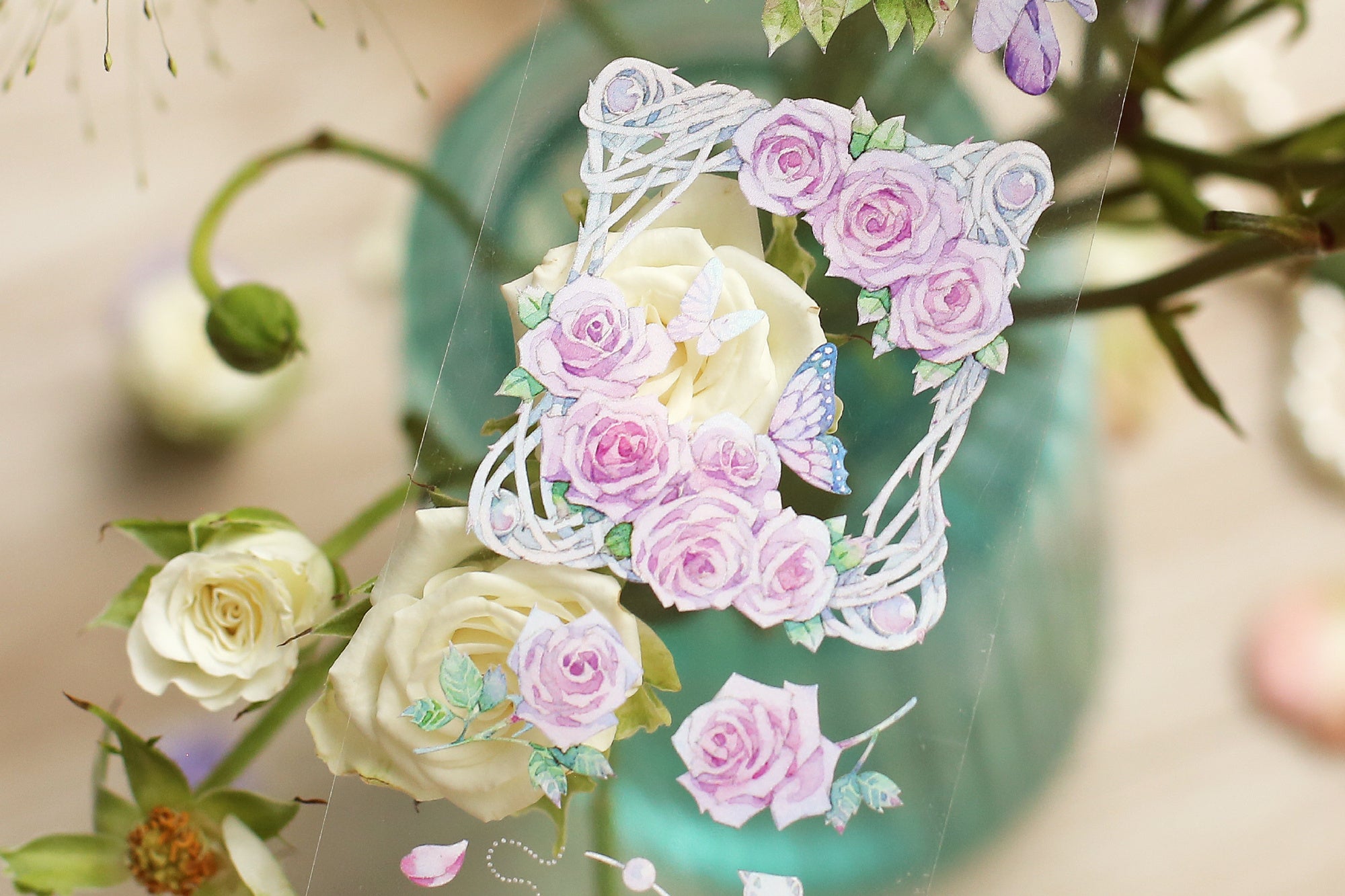 Miaopaji Masking Tape: Flower Frames