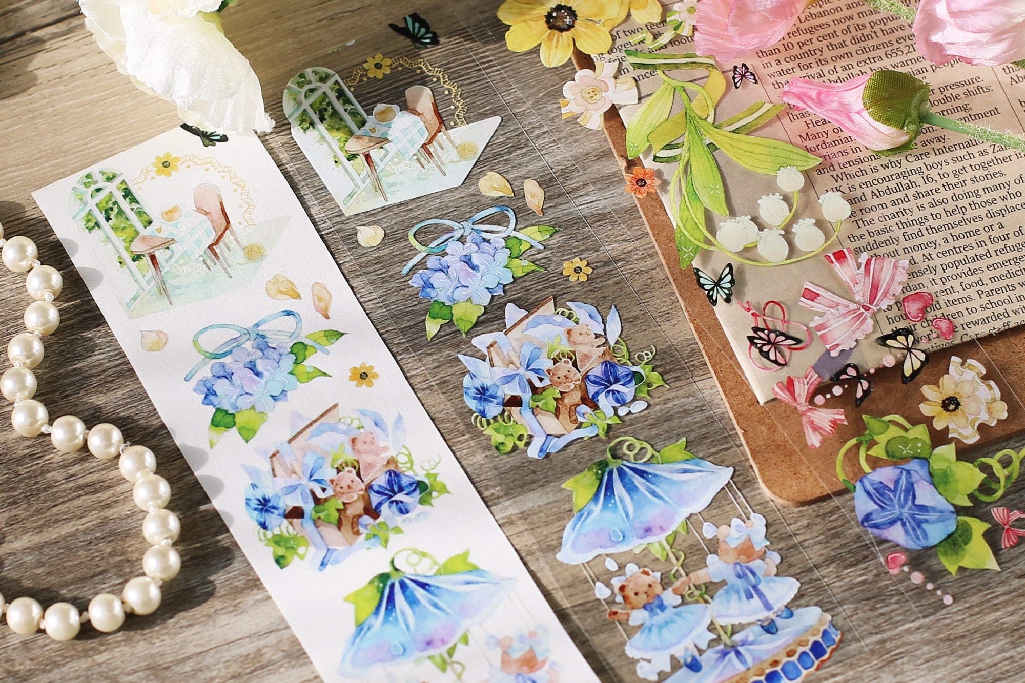 Miaopaji Masking Tape: Little Bear Village