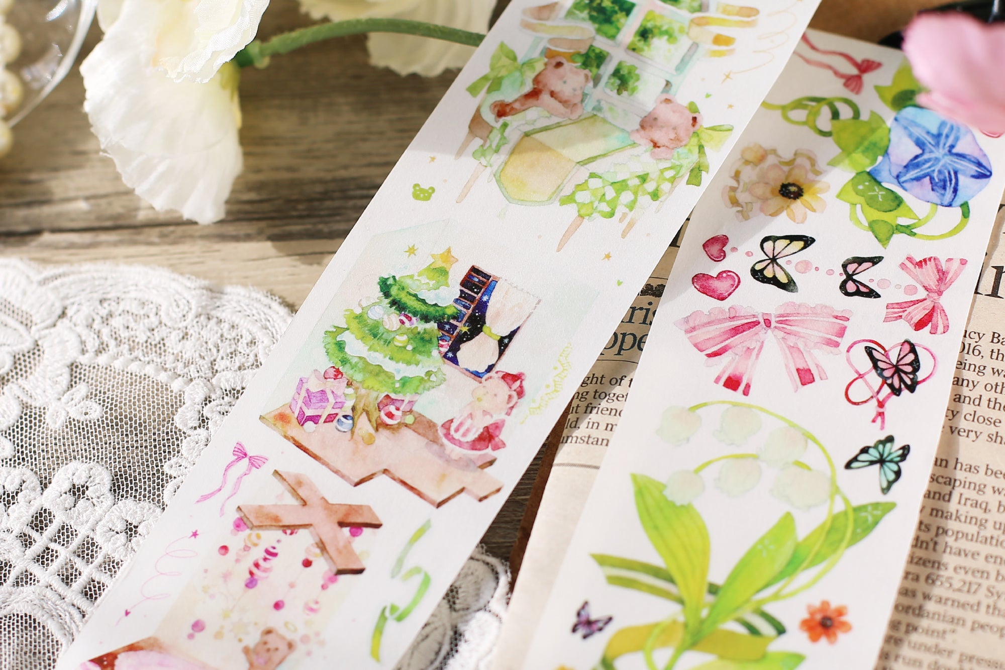 Miaopaji Masking Tape: Little Bear Village