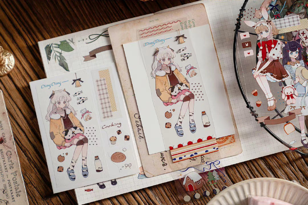 Miaopaji Masking Tape: Strawberry Ice Cream