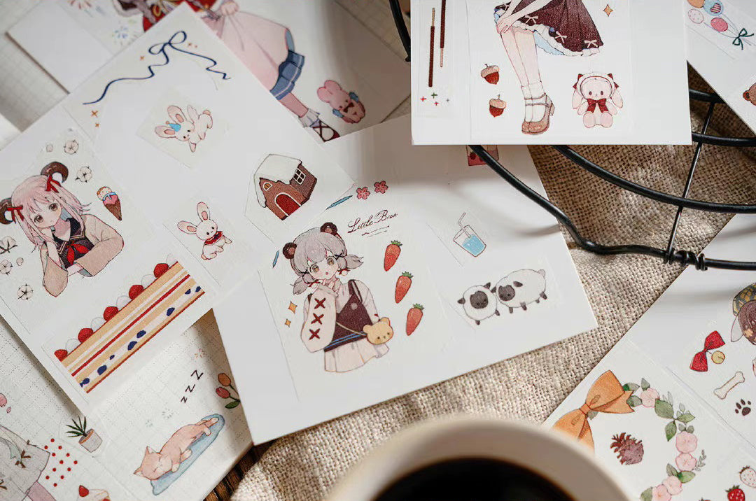 Miaopaji Masking Tape: Strawberry Ice Cream