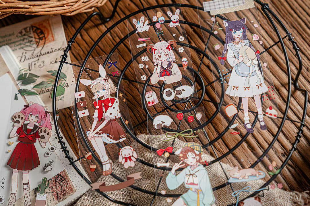 Miaopaji Masking Tape: Strawberry Ice Cream
