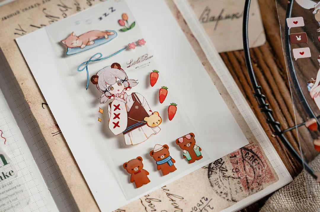 Miaopaji Masking Tape: Strawberry Ice Cream