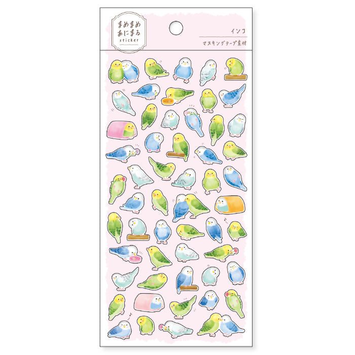 Mind Wave Sticker Sheet: Animal Beans B