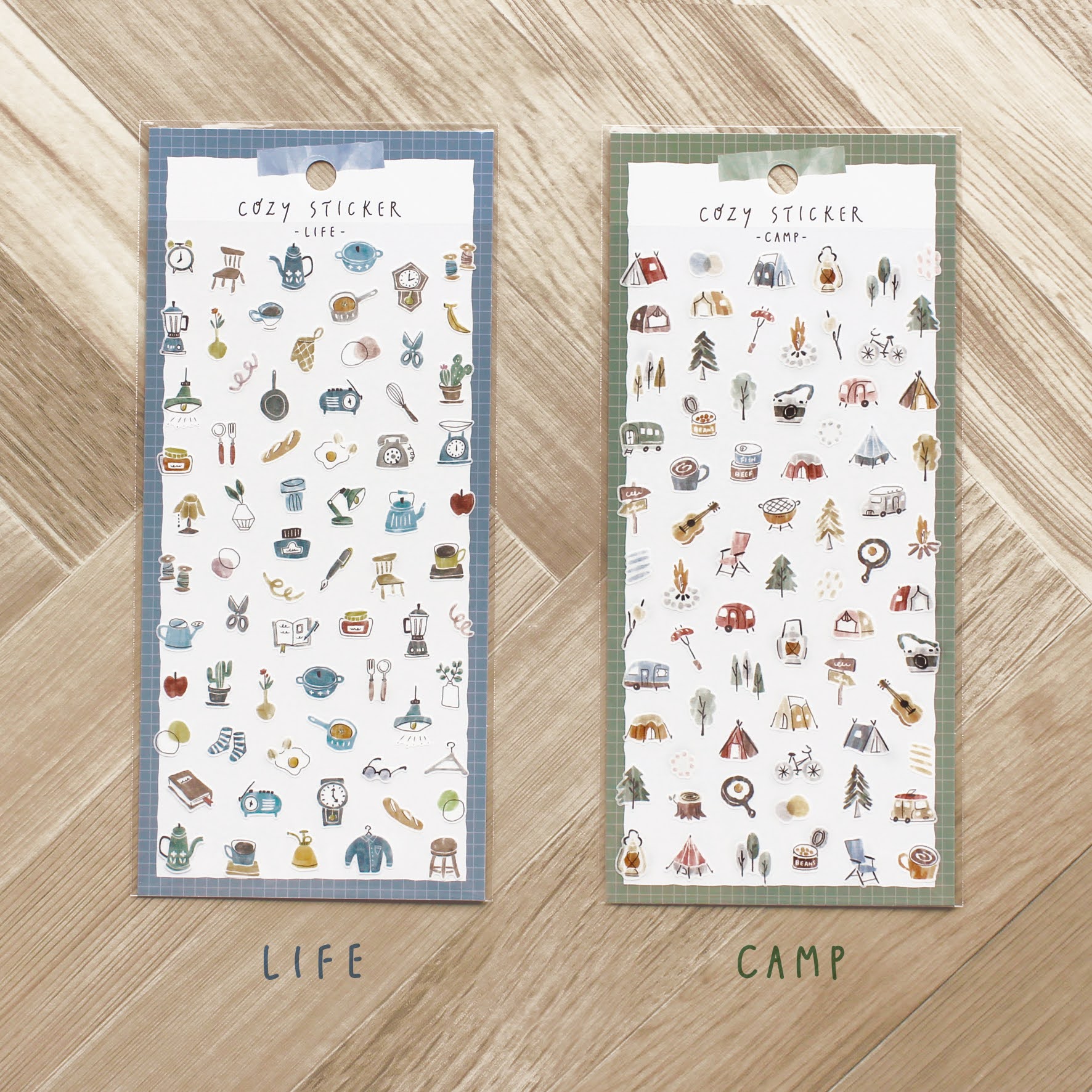 Mind Wave Sticker Sheet: Cozy