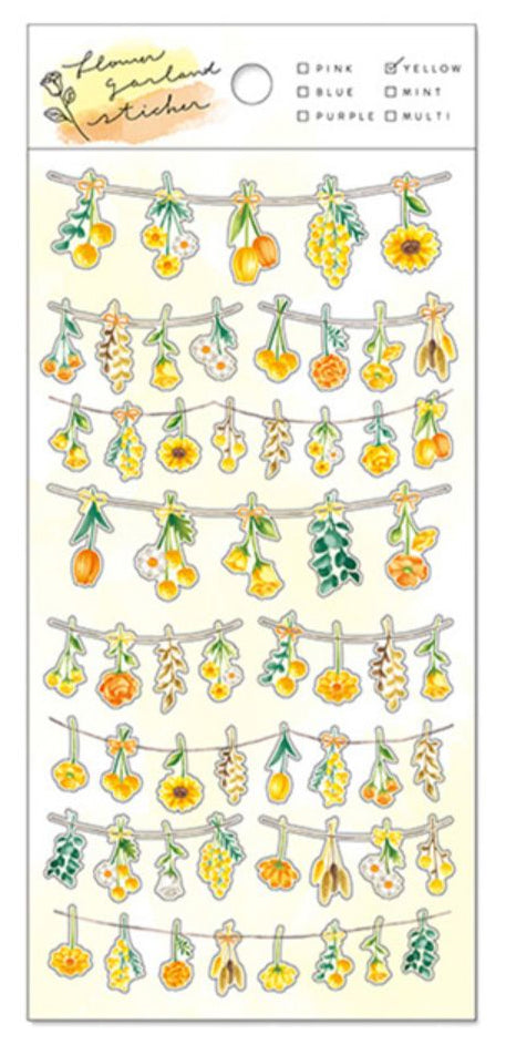 Mind Wave Sticker Sheet: Flower Garland