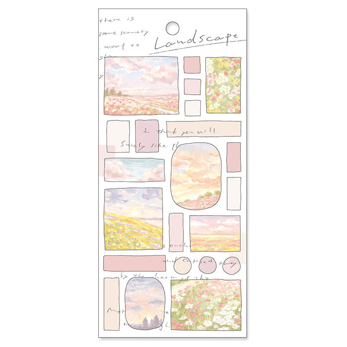 Mind Wave Sticker Sheet: Landscape