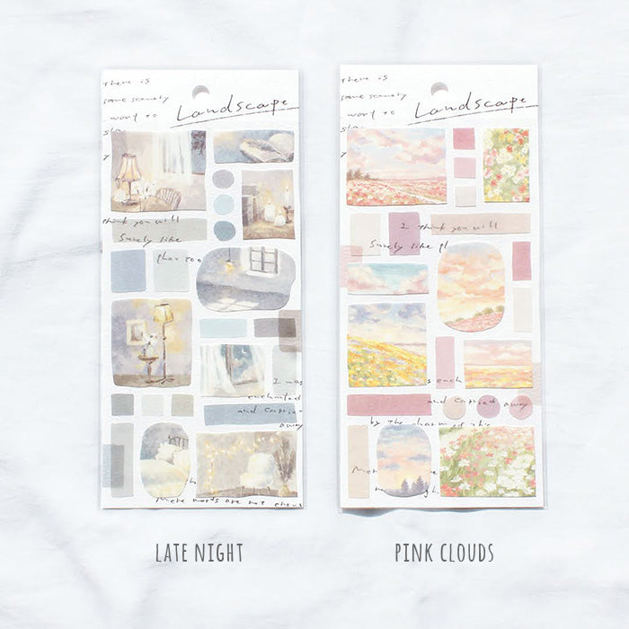 Mind Wave Sticker Sheet: Landscape