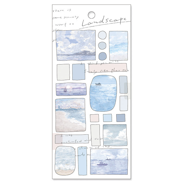 Mind Wave Sticker Sheet: Landscape