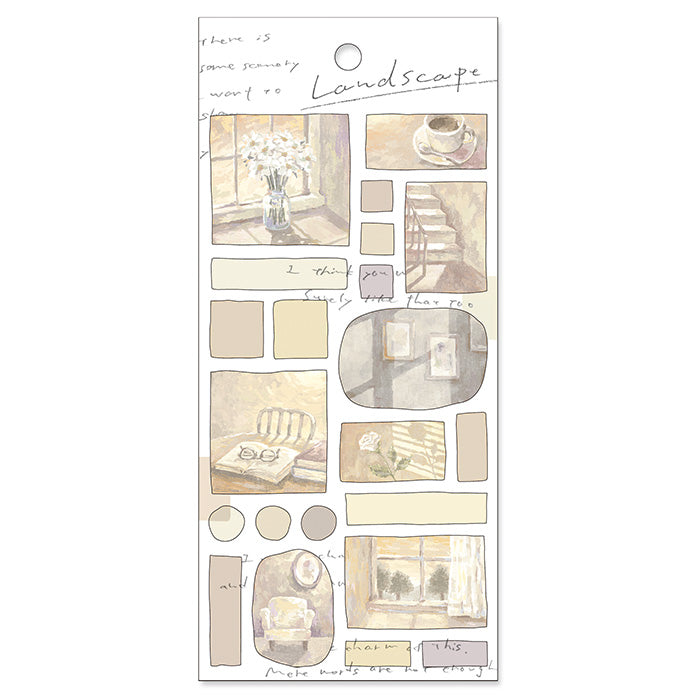 Mind Wave Sticker Sheet: Landscape