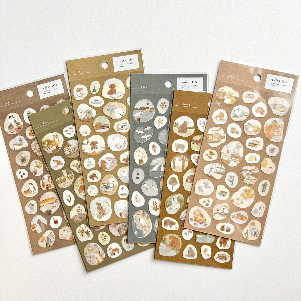 Mind Wave Sticker Sheet: Quiet Life