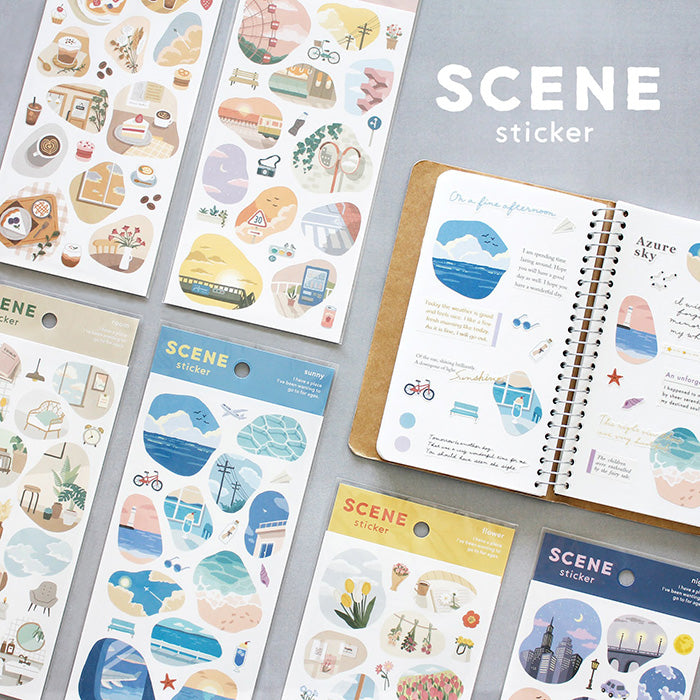 Mind Wave Sticker Sheet: Scene