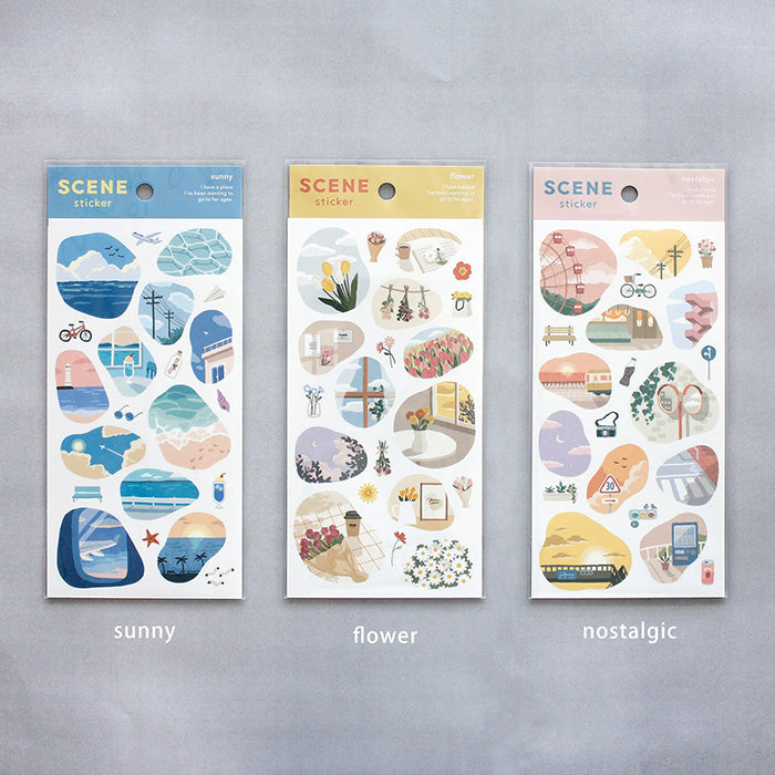 Mind Wave Sticker Sheet Scene Papergame