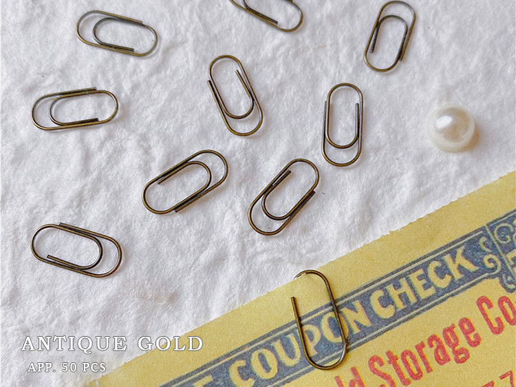 Mini Brads and Paper Clips