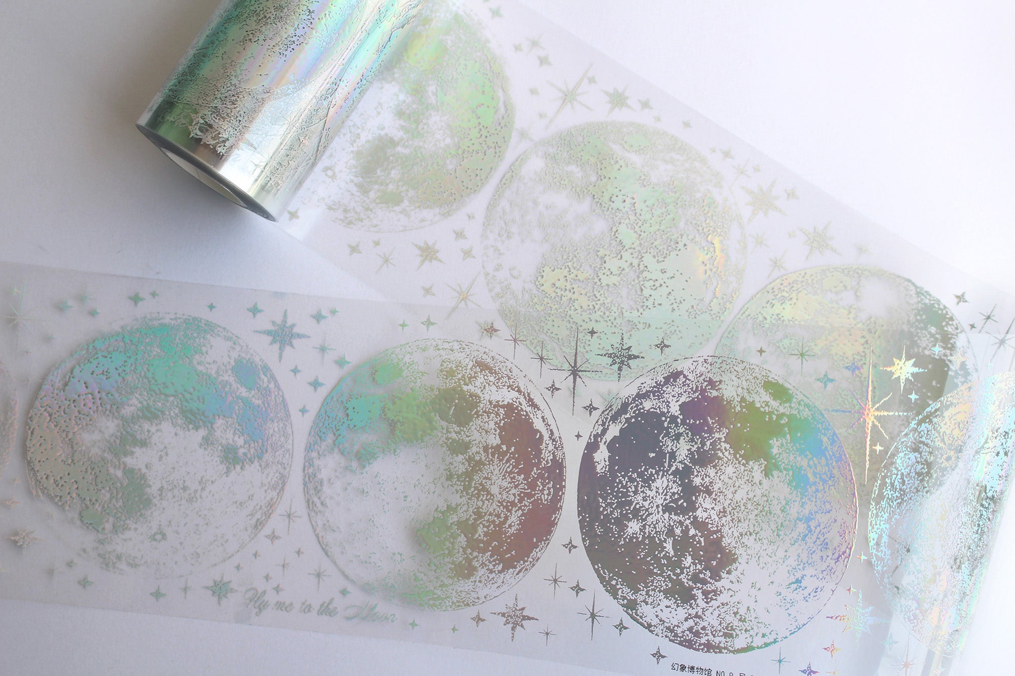 Mirage Museum Masking Tape: Der Mond (Holographic)