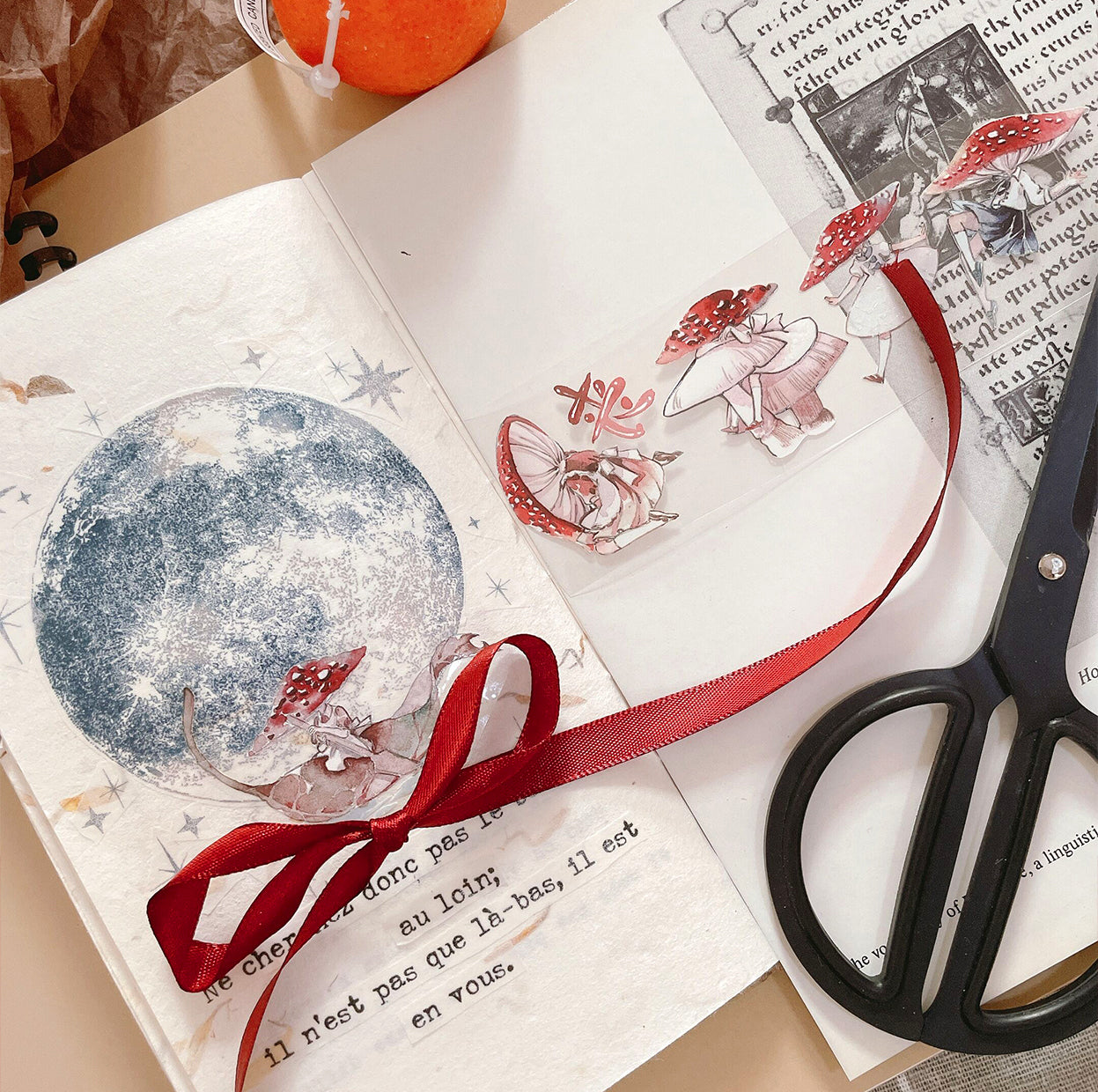 Mirage Museum Masking Tape: Mushroom Girls 1